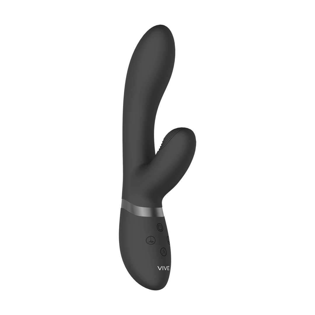 Kyra – Pulse Clitorale Rabbit – Zwart