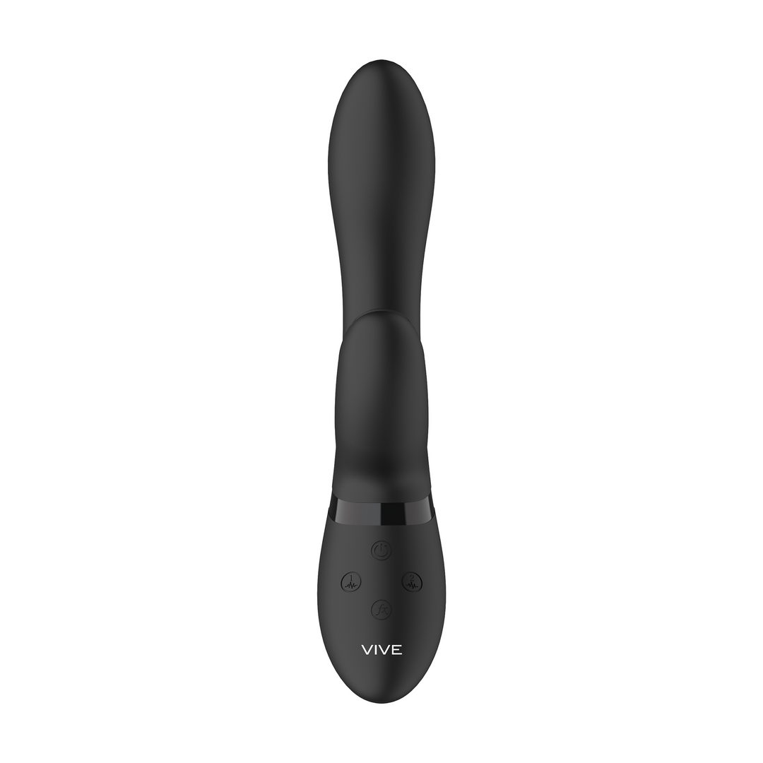 Kyra – Pulse Clitorale Rabbit – Zwart