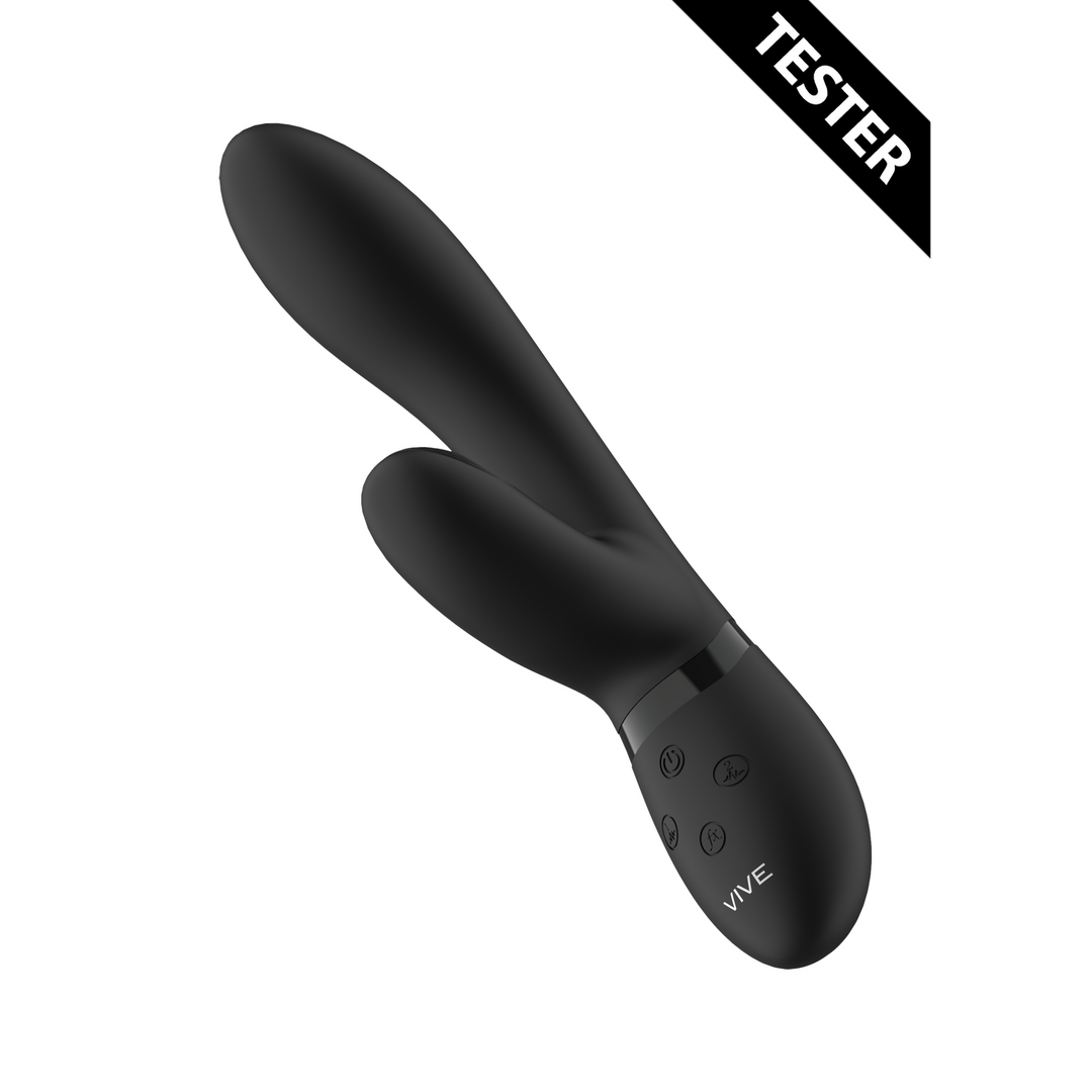 Kyra – Pulse Clitoral Rabbit – Zwart – Tester