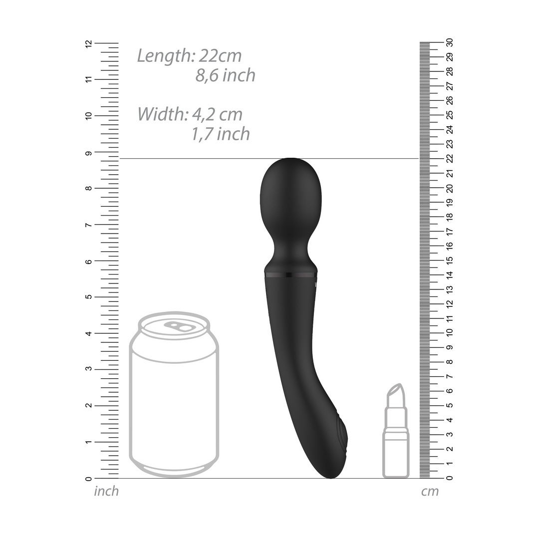 Enora - Zizļa vibrators - Melns