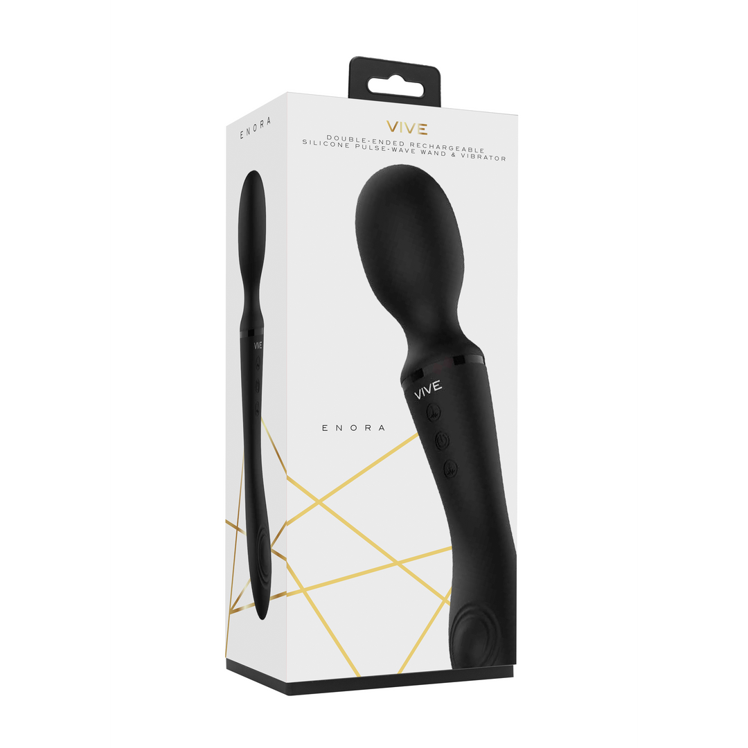 Enora - Zizļa vibrators - Melns