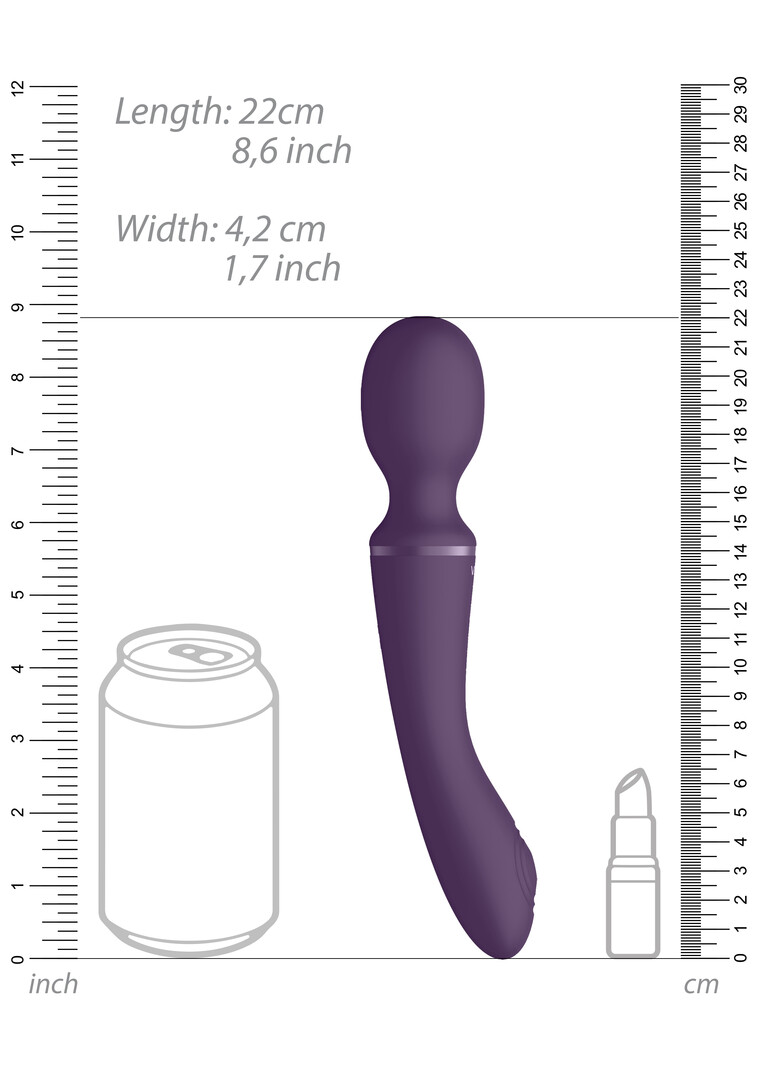 Enora - Zizļa vibrators - Violets