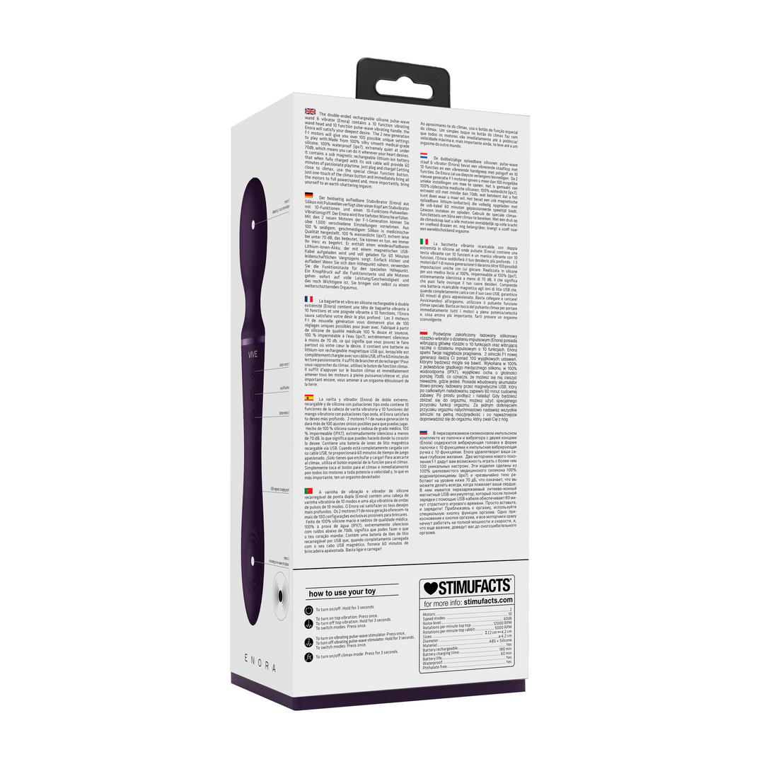 Enora – Wand  Vibrator – Paars