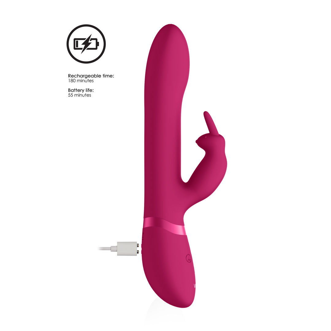 Amoris - Stimulating Beads Rabbit - Pink