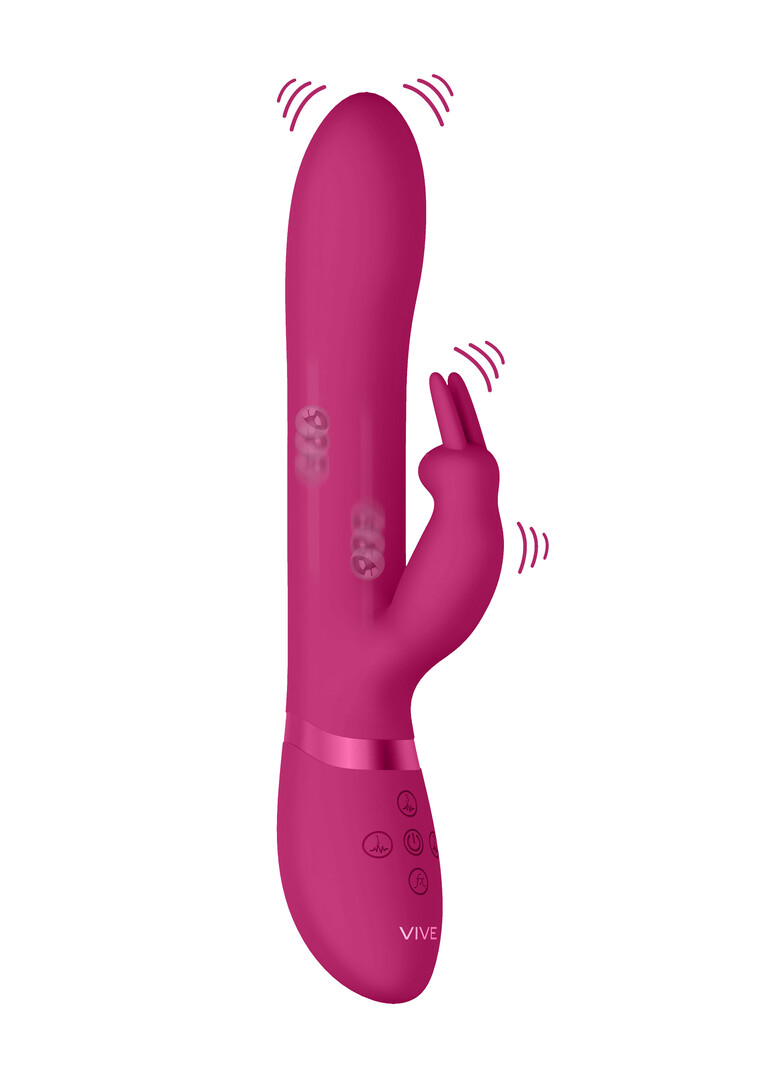 Amoris – Stimulating Beads Rabbit – Roze
