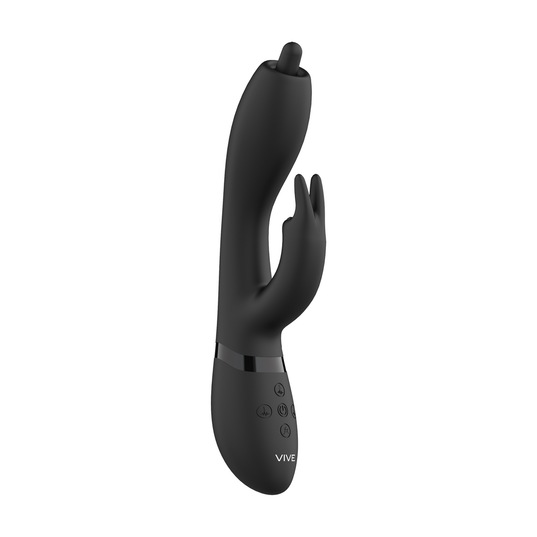 Nilo - Conejito Rotatorio G-spot de Precisión - Negro