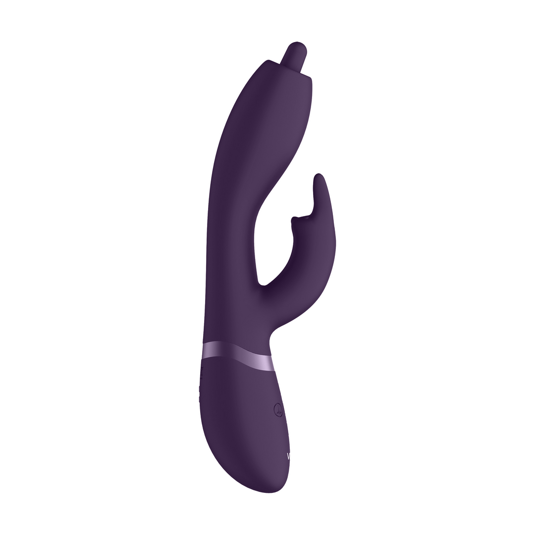 Nilo – Pinpoint Draaibare G-spot Rabbit – Paars