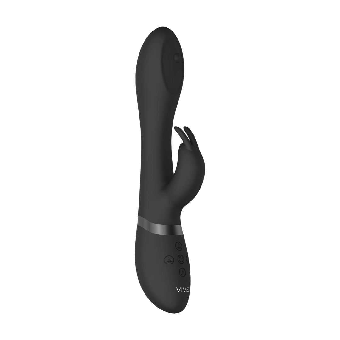 Mira – Spinning G-spot Konijn – Zwart