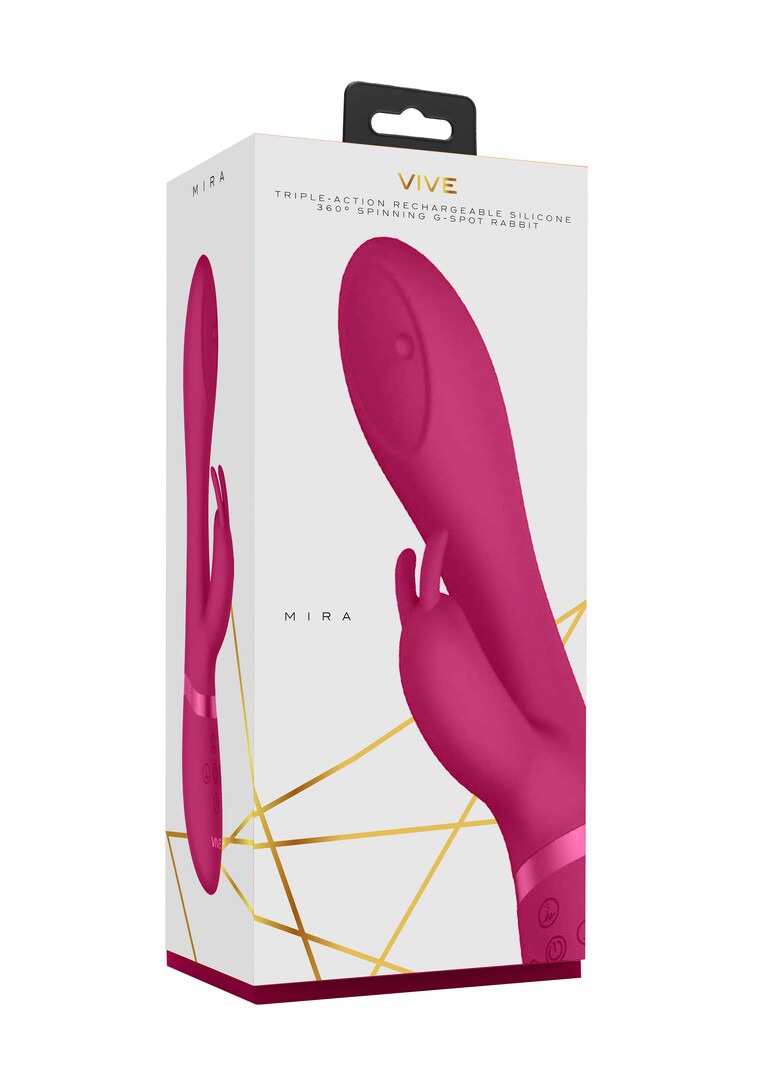 Mira – Spinning G-spot Rabbit – Roze