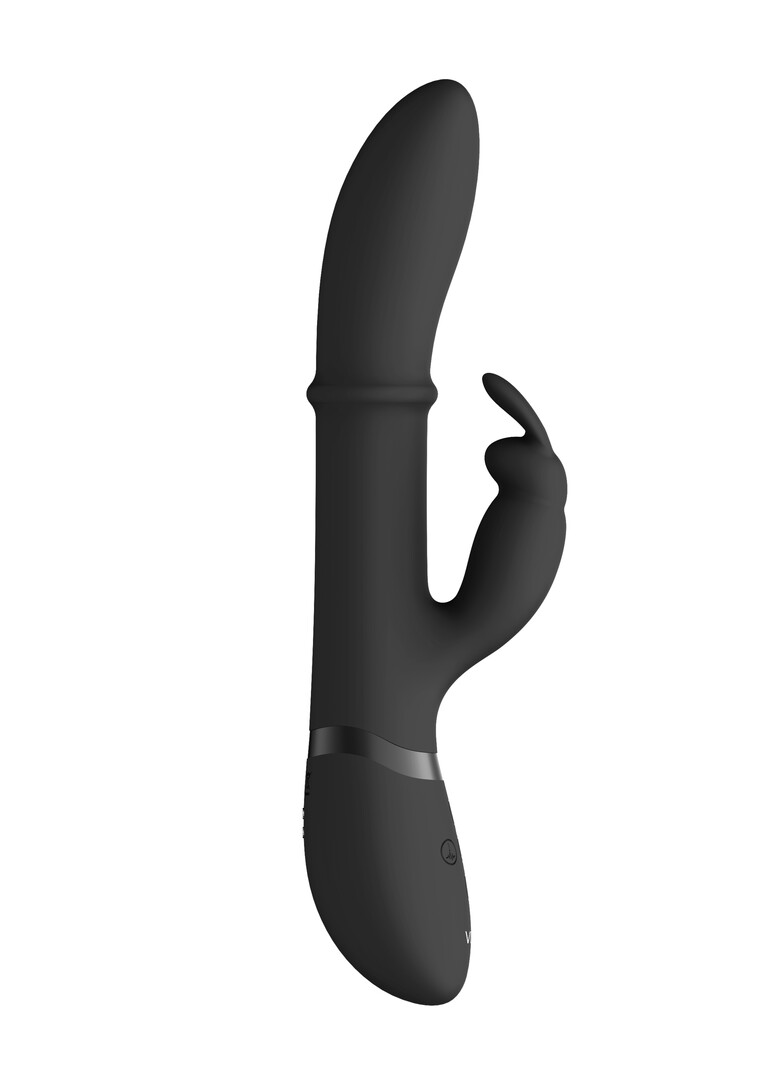 Halo – Ring Rabbit Vibrator – Zwart