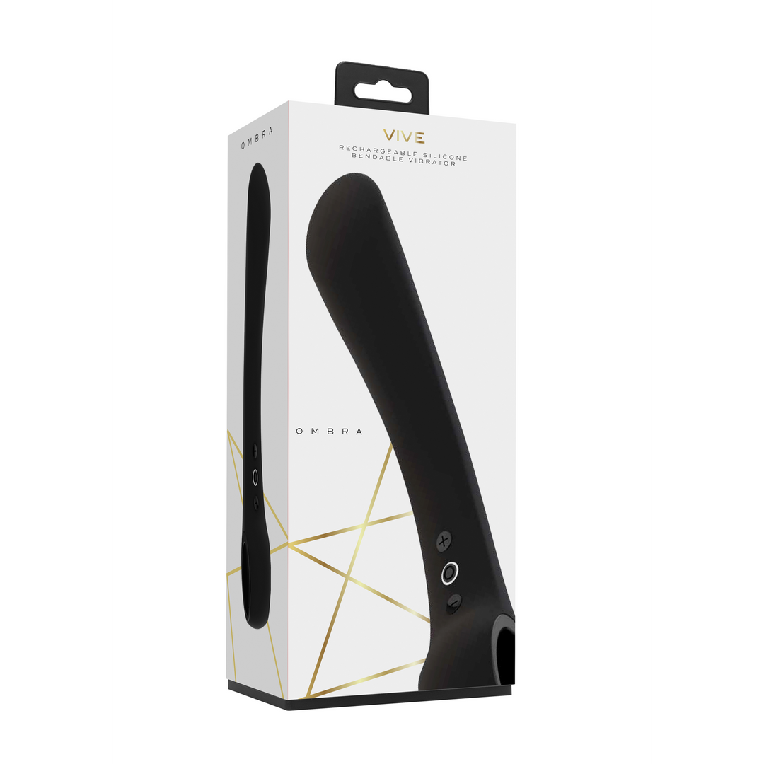 Ombra – Buigbare Vibrator – Zwart