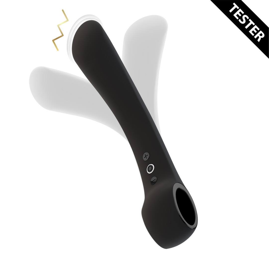 Ombra – Buigbare Vibrator – Zwart – Tester