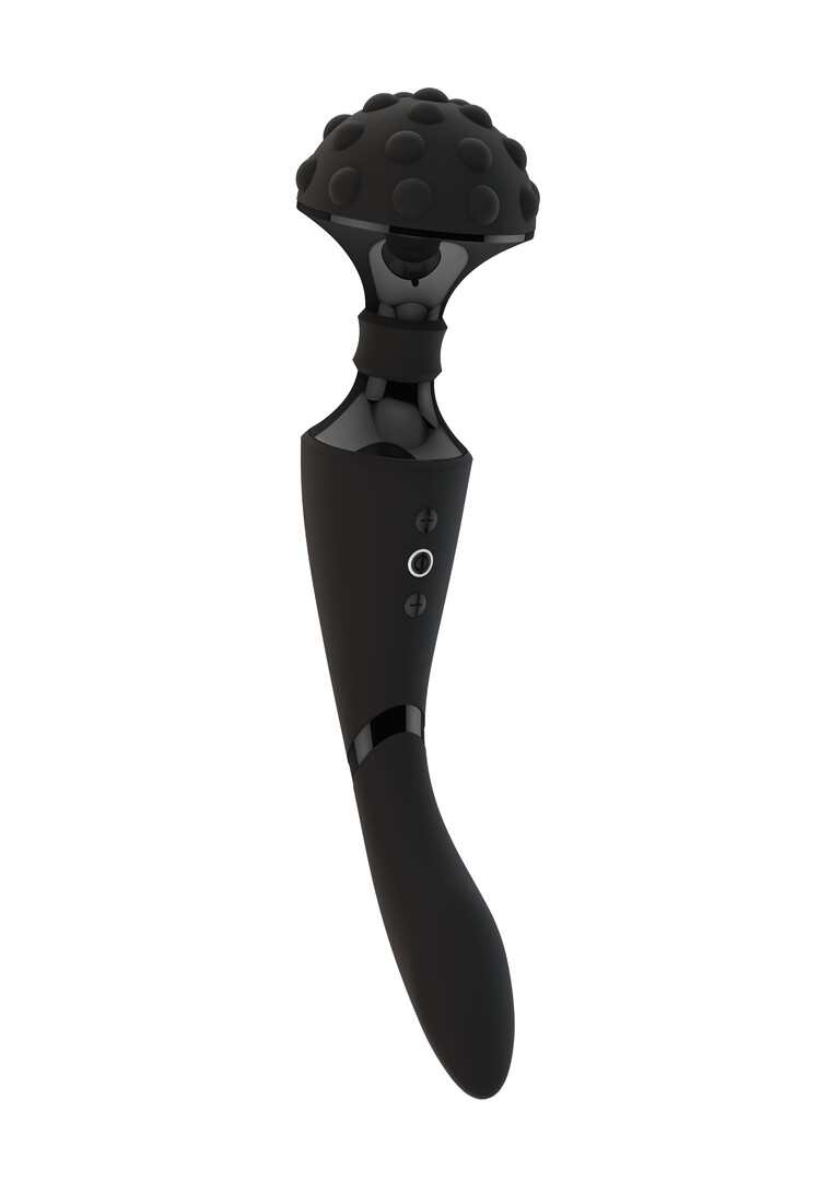 Shiatsu – Buigbare Massager Wand – Zwart