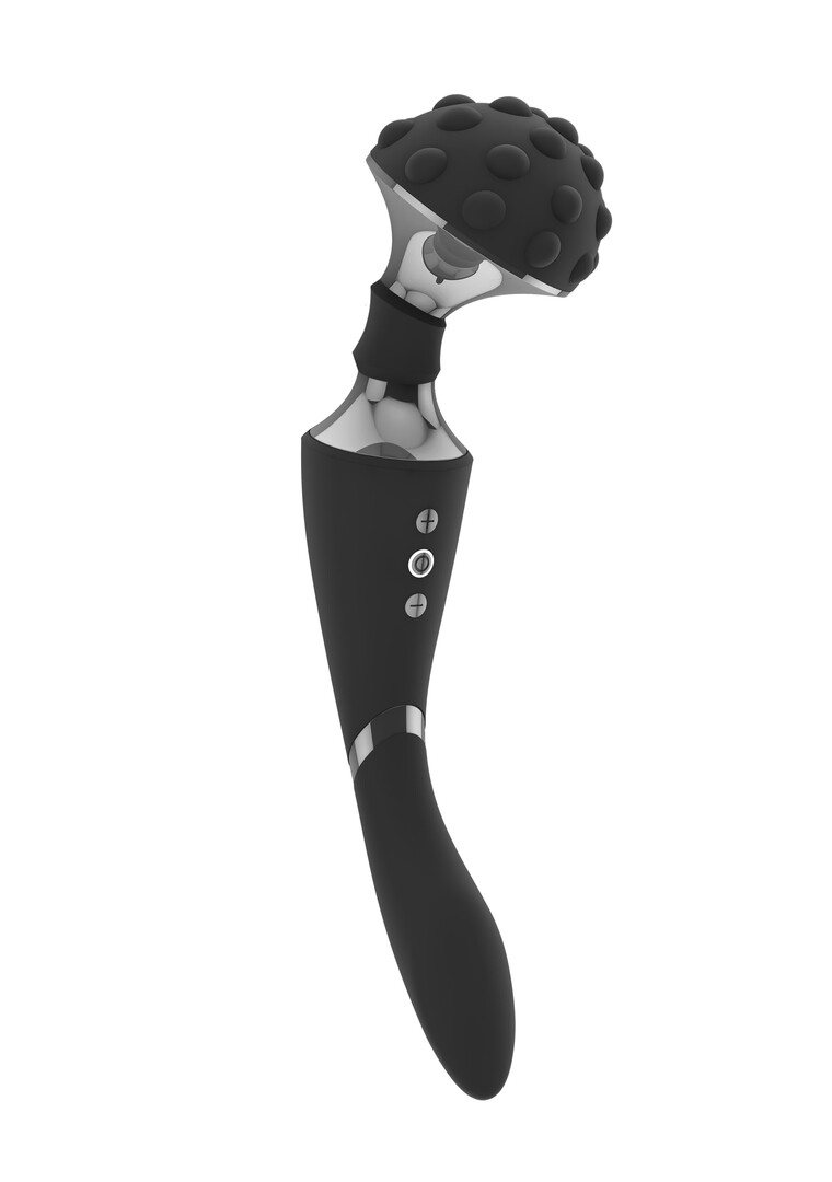 Shiatsu – Buigbare Massager Wand – Zwart
