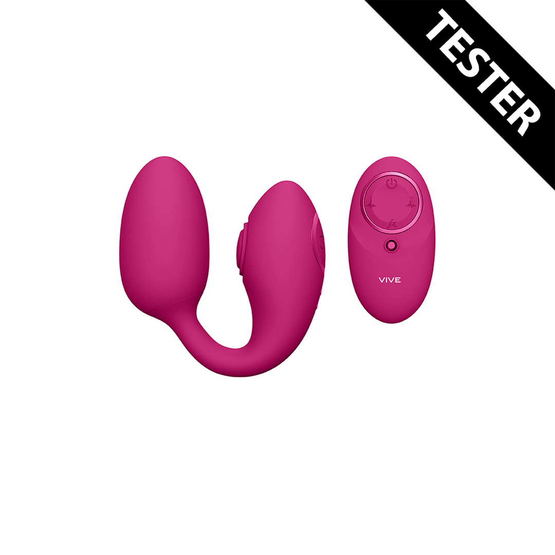 Aika - Pulse Wave Vibrating Love Egg - Pink - Tester