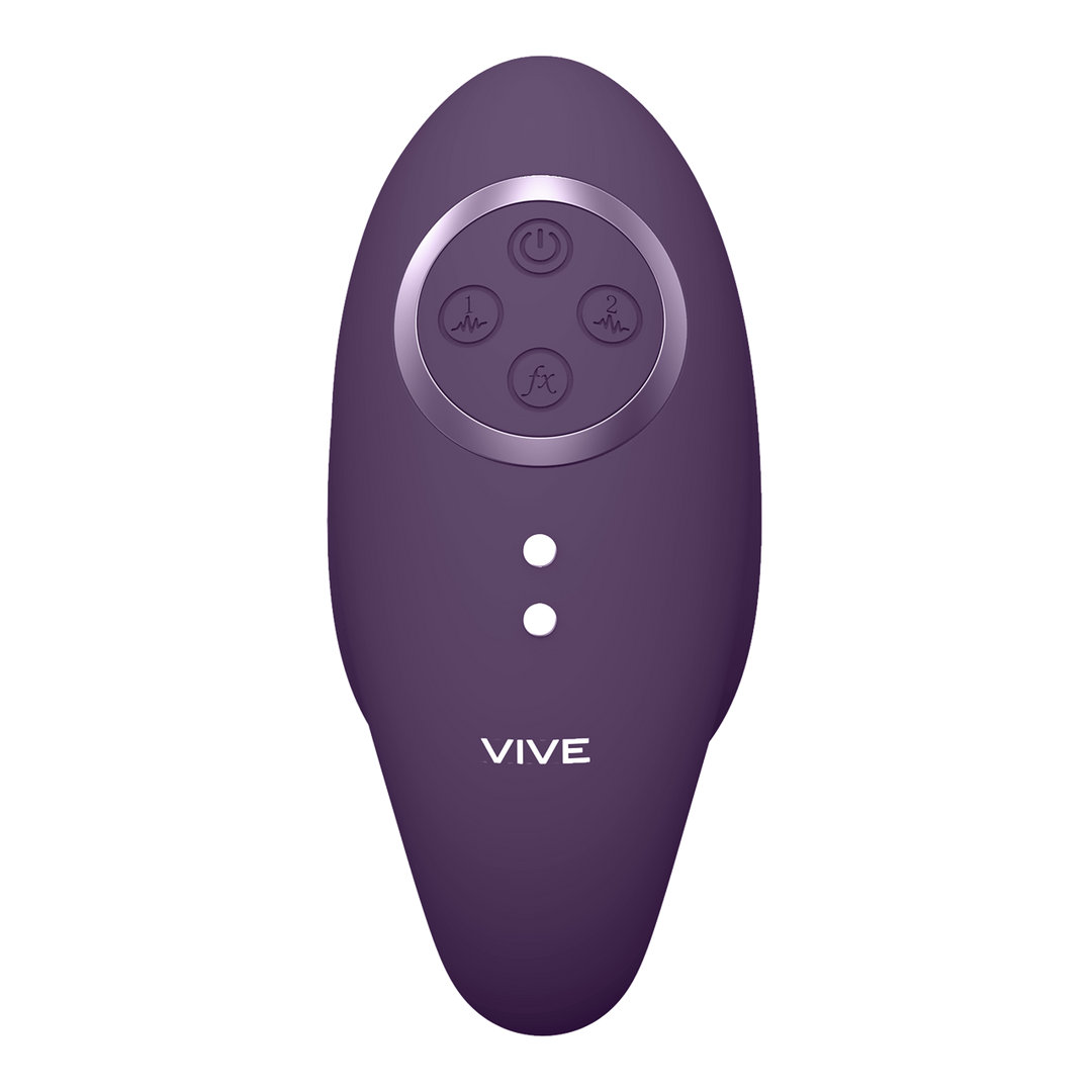 Aika - Pulse Wave Vibrating Love Egg - Purple