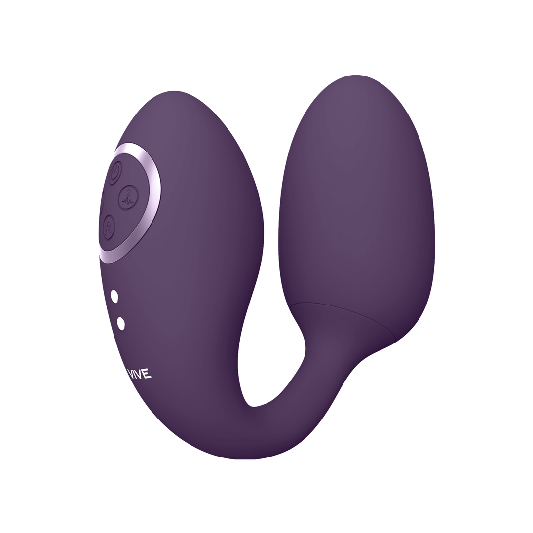 Aika - Pulse Wave Vibrating Love Egg - Purple