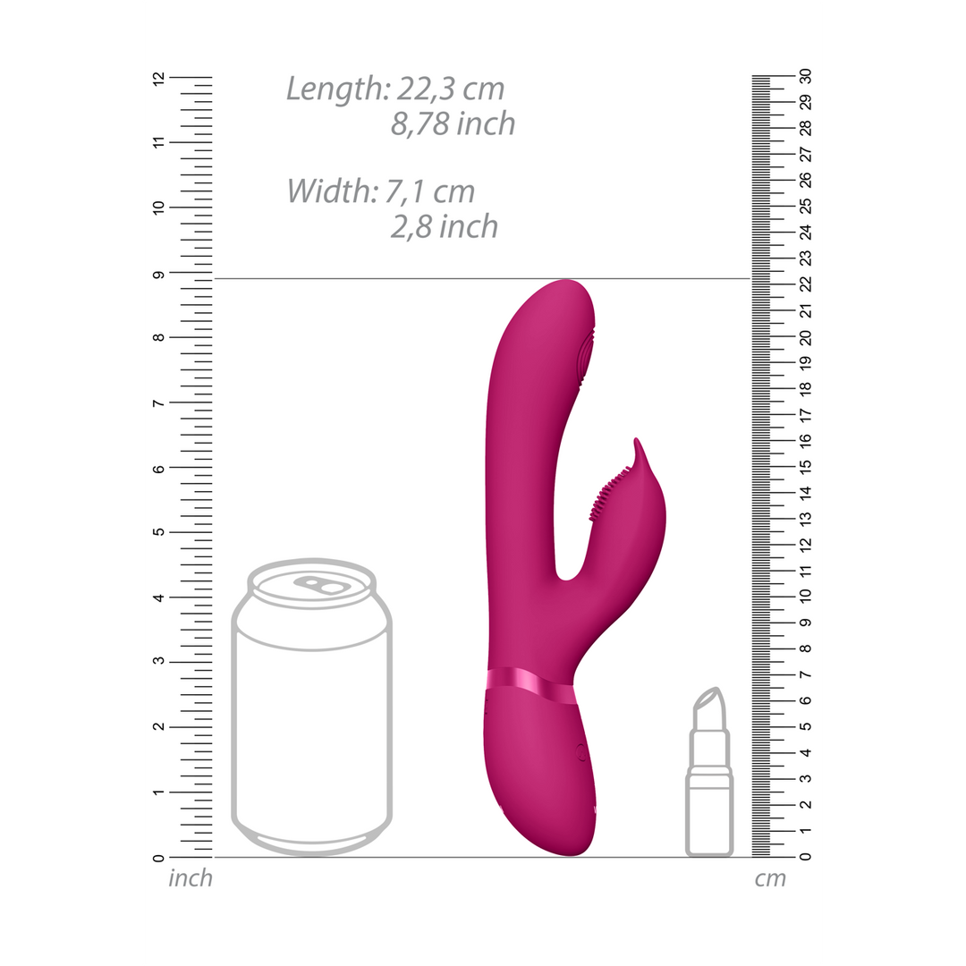 Aimi - Pulse Wave Vibrating G-Spot Rabbit - Pink
