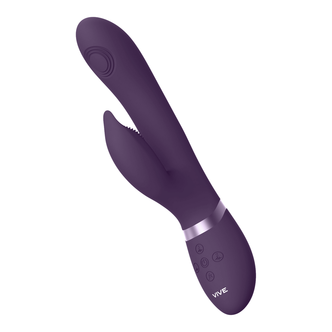 Aimi - Pulse Wave Vibrating G-Spot Rabbit - Purple