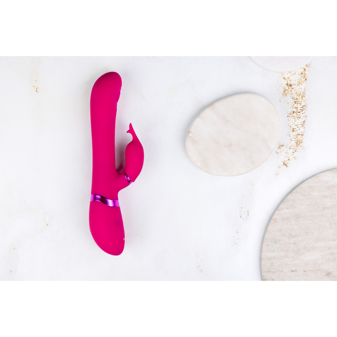 Etsu – Pulse Wave G-Spot Rabbit  Clitoral Stimulator – Roze