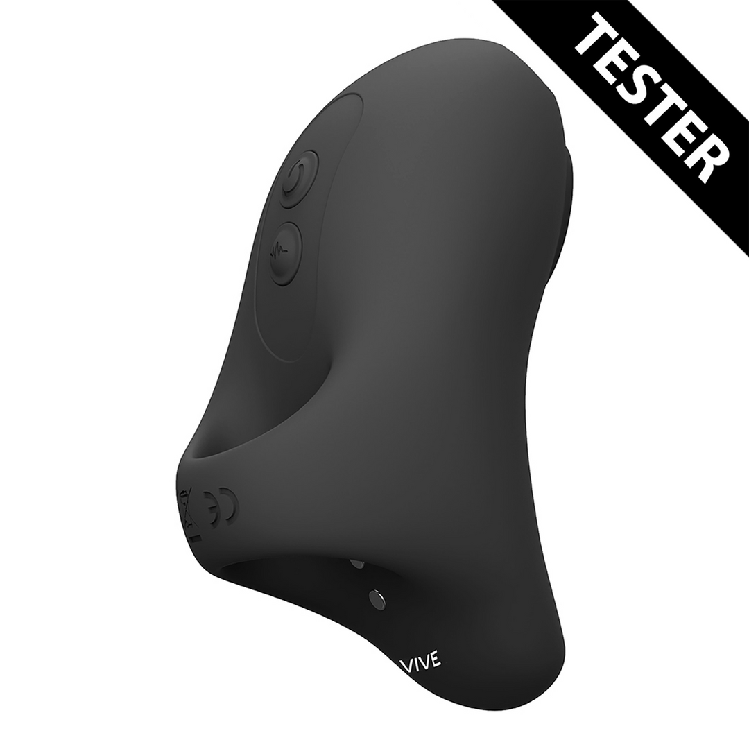 Hana – Pulse Wave Vinger Vibrator – Zwart – Tester