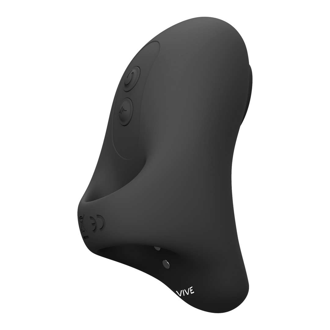 Hana – Pulse Wave Vinger Vibrator – Zwart