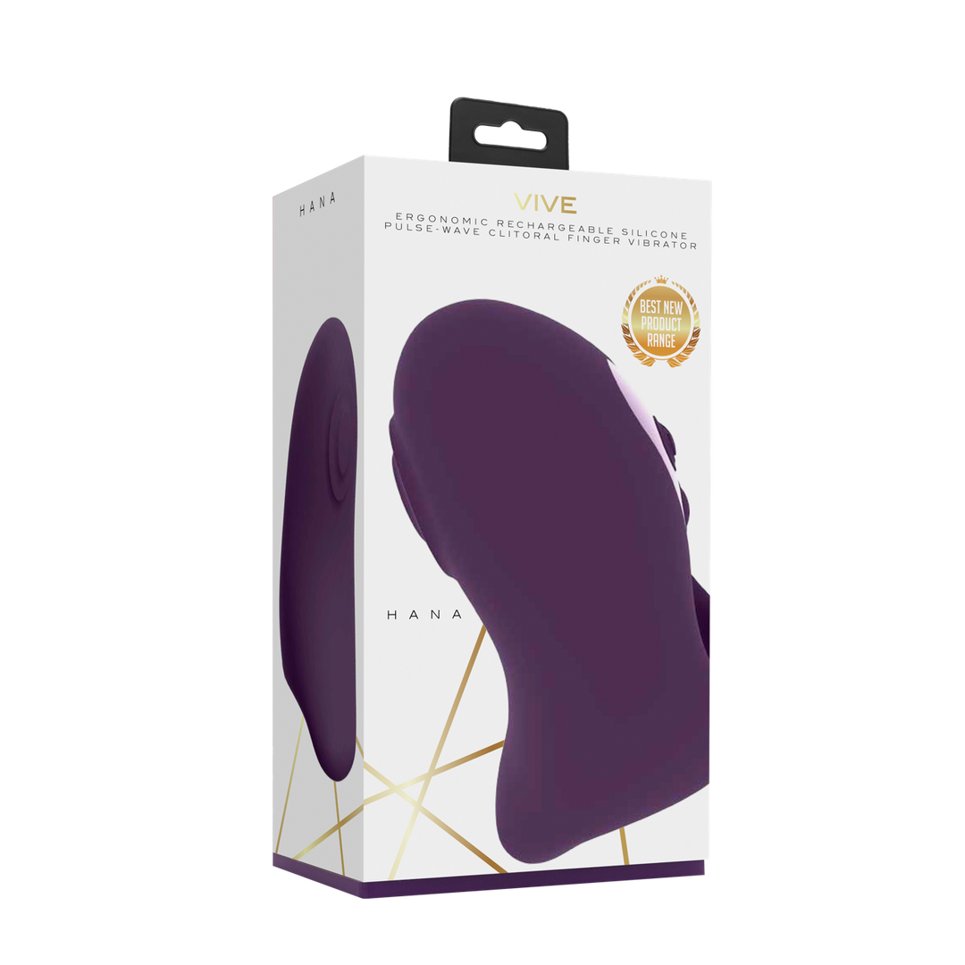 Hana – Pulse Wave Finger Vibrator – Paars