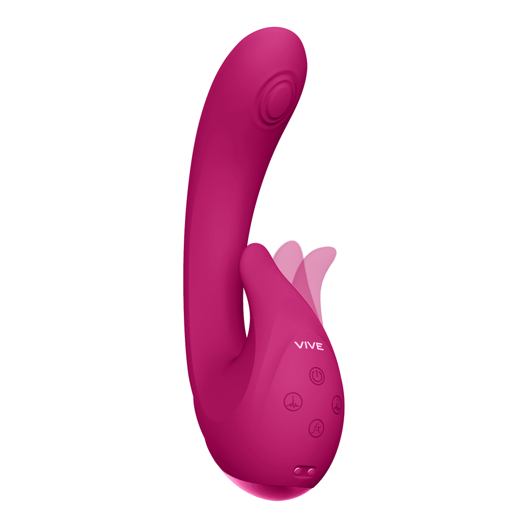 Miki – Pulse Wave  Flickering G-Spot Vibrator – Roze