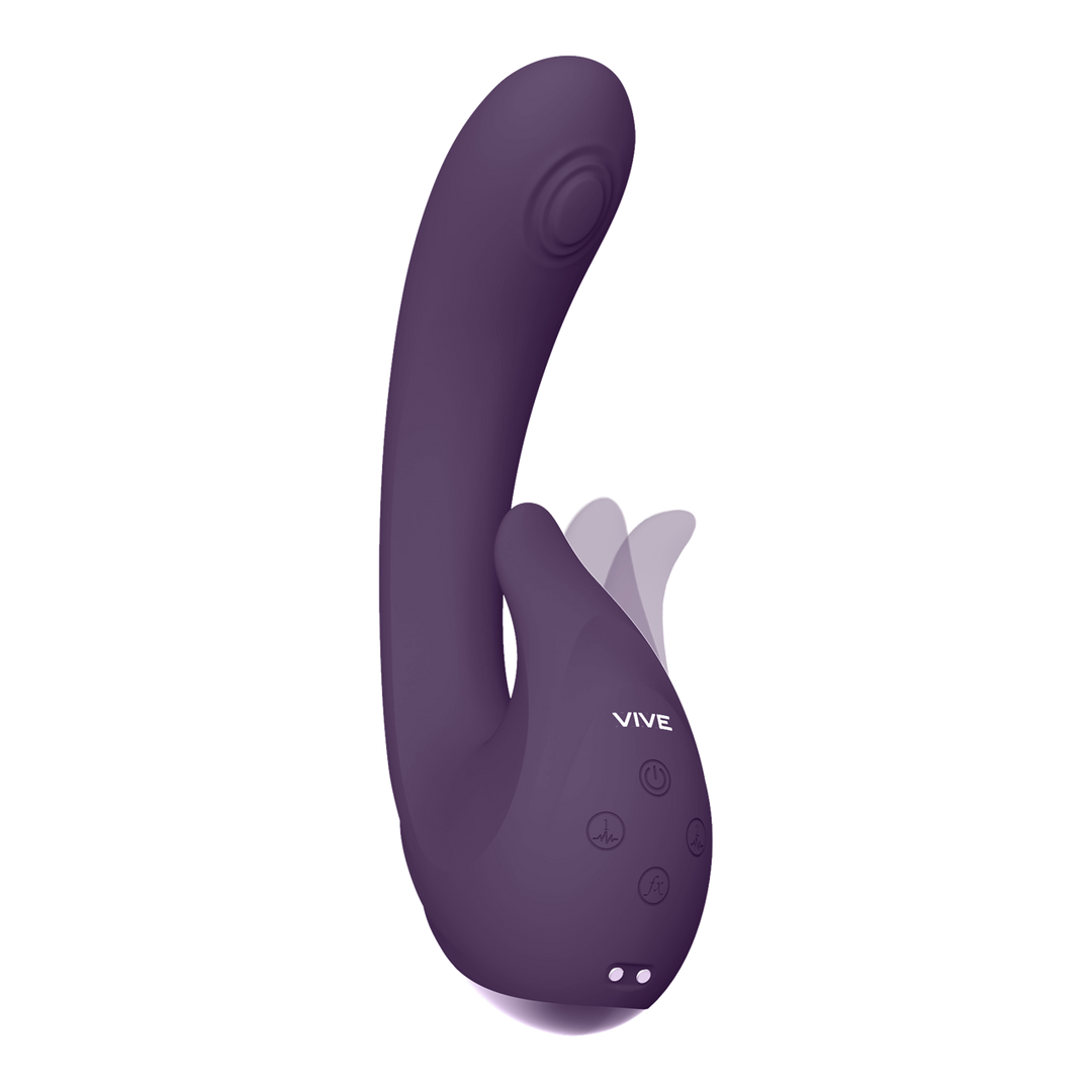 Miki – Pulse Wave  Flickering G-Spot Vibrator – Paars