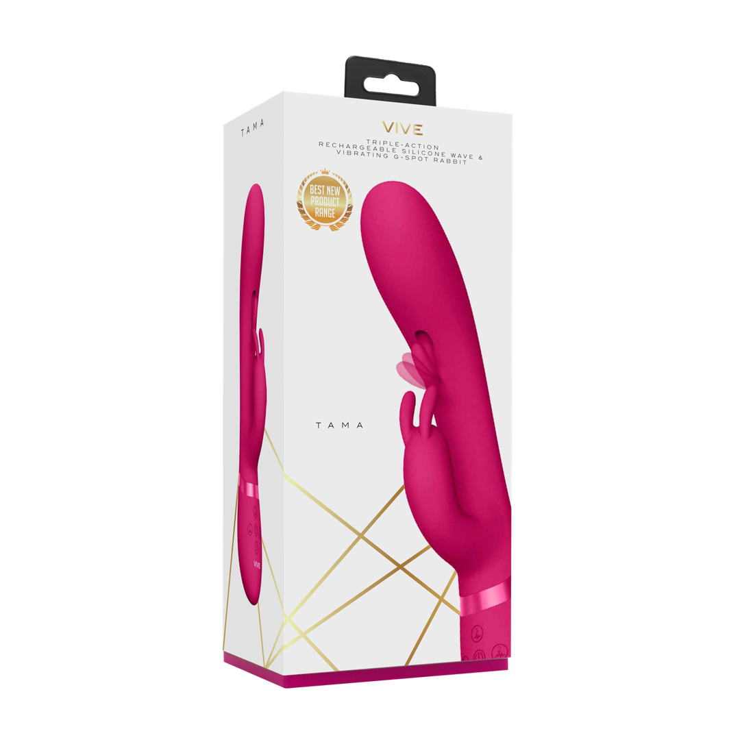 Tama – Wave Vibrating G-Spot Rabbit – Roze