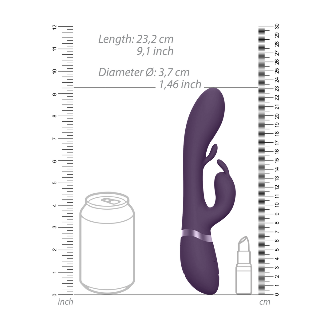 Tama – Wave  Vibrating G-Spot Rabbit – Paars