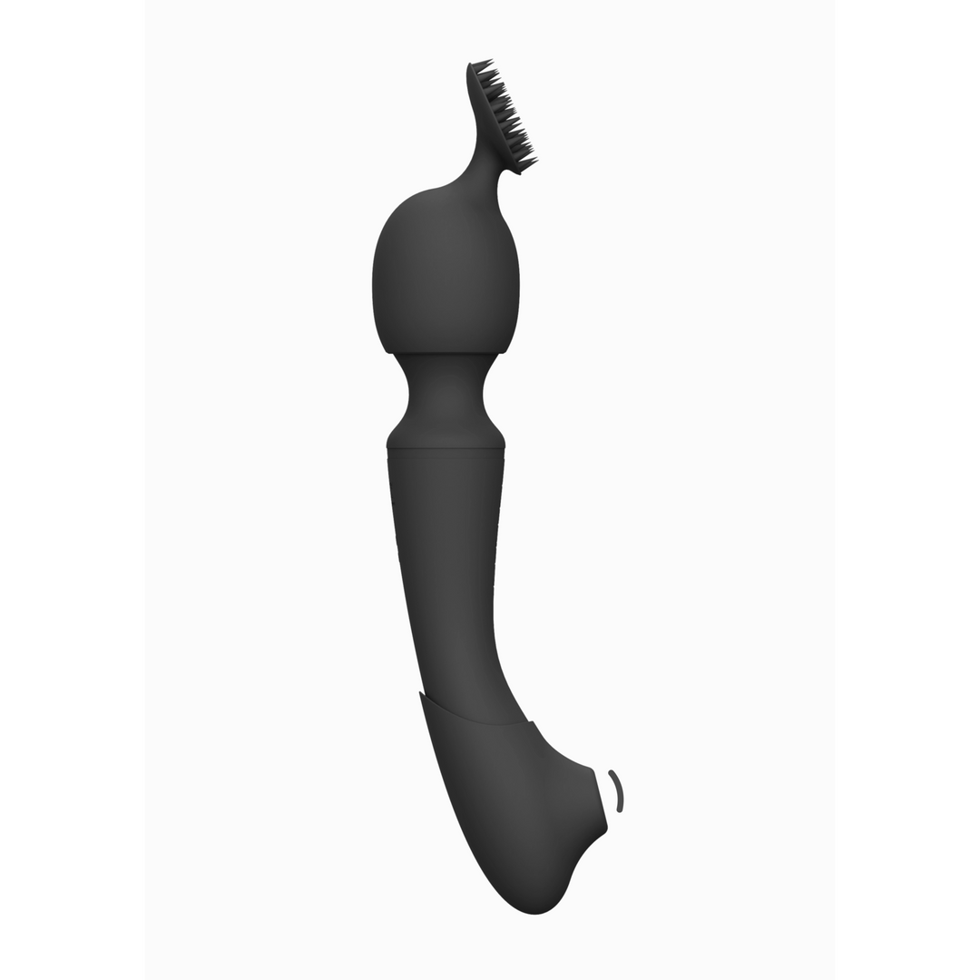 Nami – Pulse Wave Vibrating Wand – Zwart