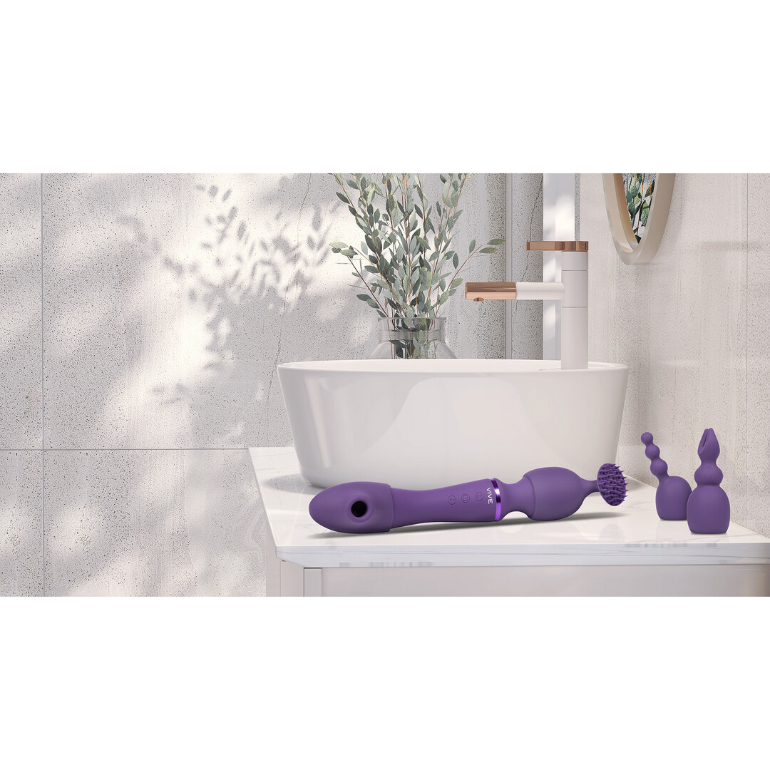 Nami – Pulse Wave Vibrating Wand – Paars