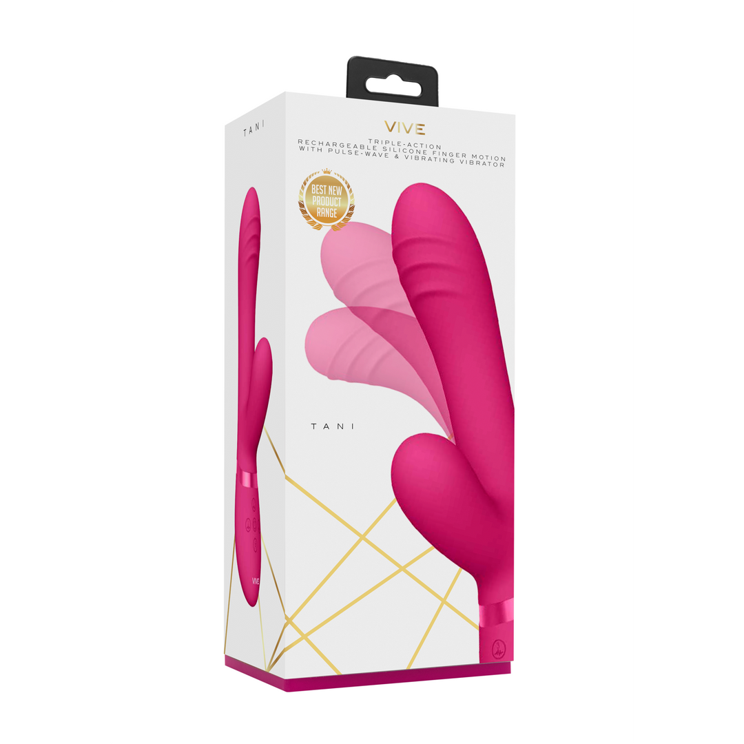 Tani – Finger Motion met Pulse-Wave Vibrator – Roze
