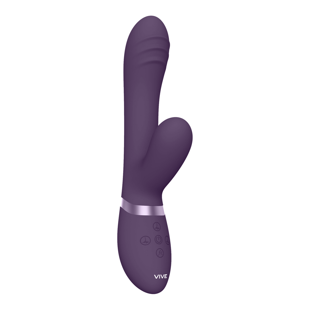 Tani - Vibrador de Onda Pulsante con Movimiento de Dedos - Púrpura