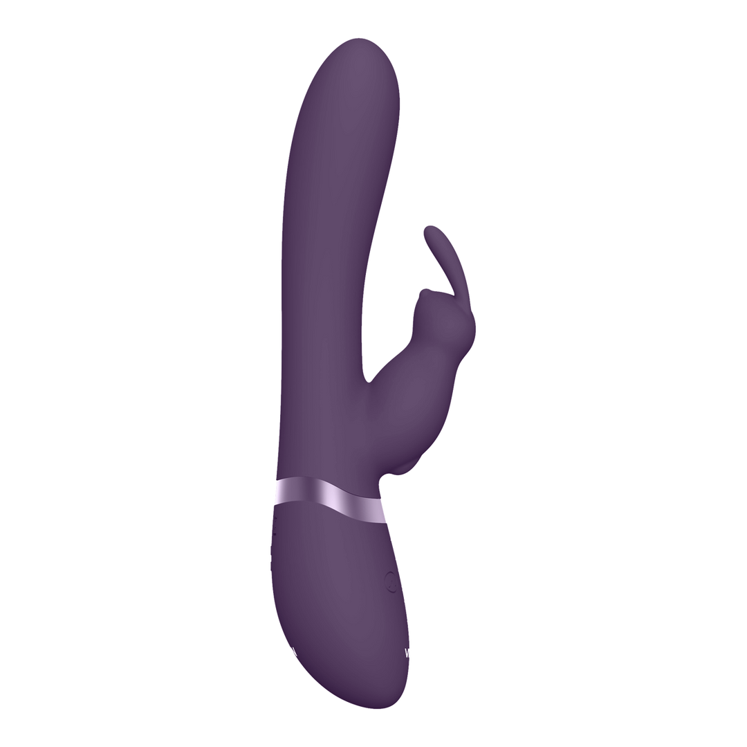Taka – Opblaasbare en Trillende Konijn Vibrator – Paars