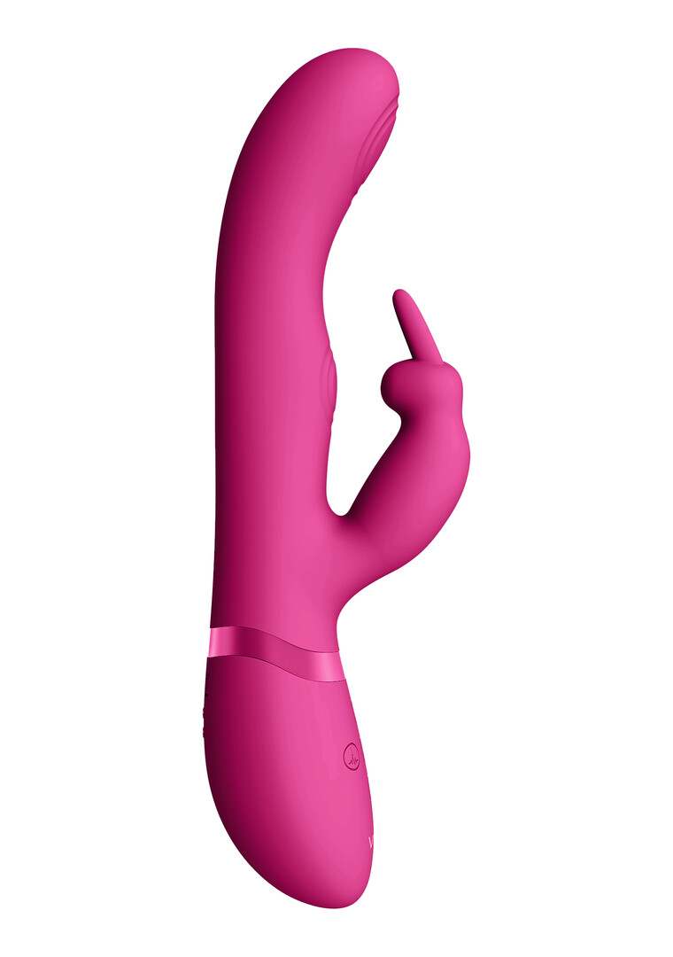 Mei – Dual Pulse-Wave  Vibrating C-spot  G-Spot Rabbit – Roze