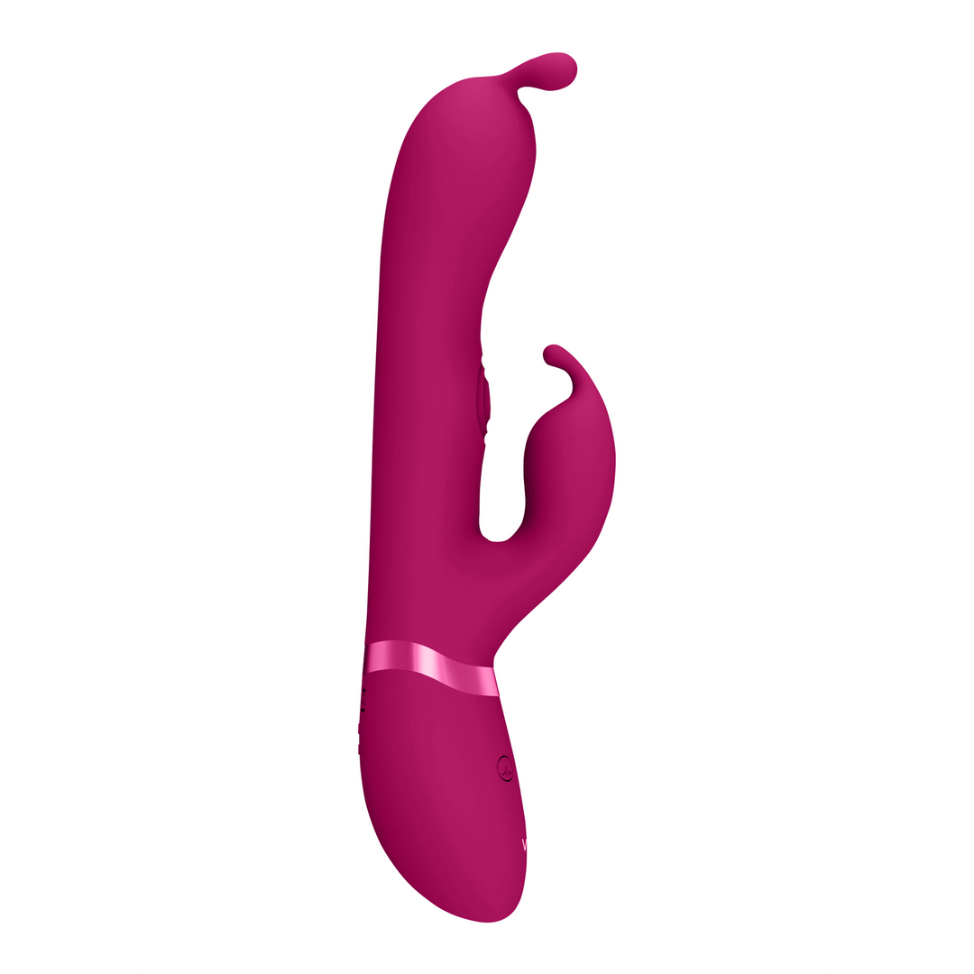 Gada – Vibrerende Bunny Ear G-Spot Rabbit met Pulse Wave Shaft
