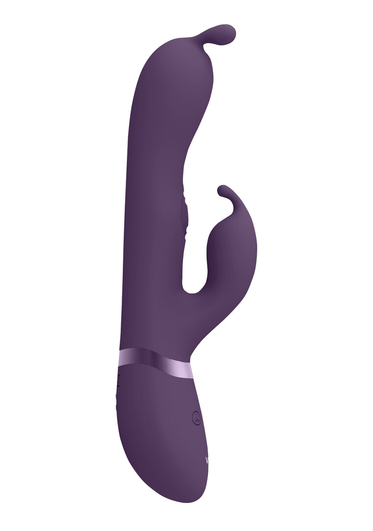 Gada – Vibrerende Bunny Ear G-Spot Rabbit met Pulse Wave Shaft