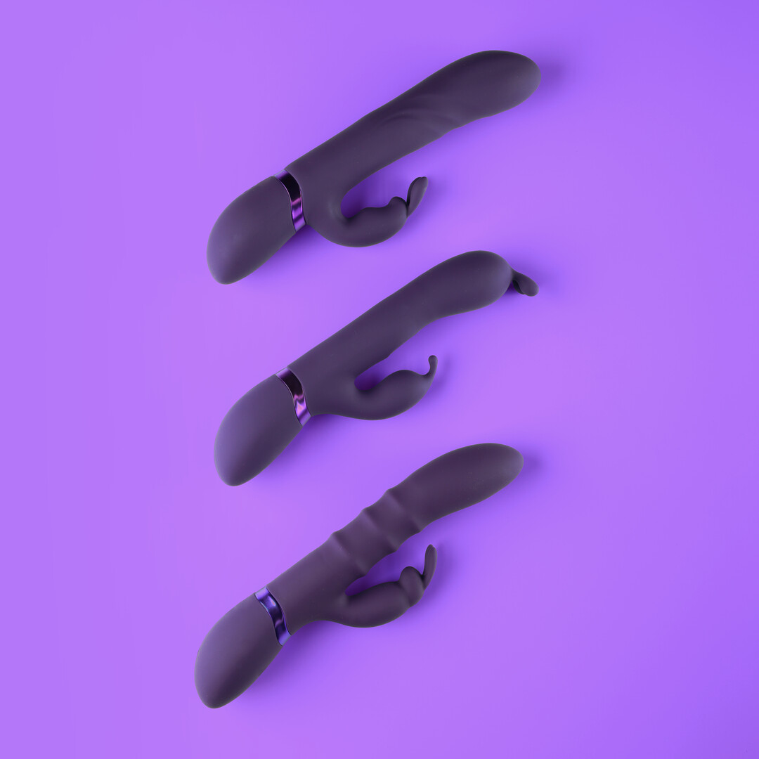 Gada – Vibrerende Bunny Ear G-Spot Rabbit met Pulse Wave Shaft