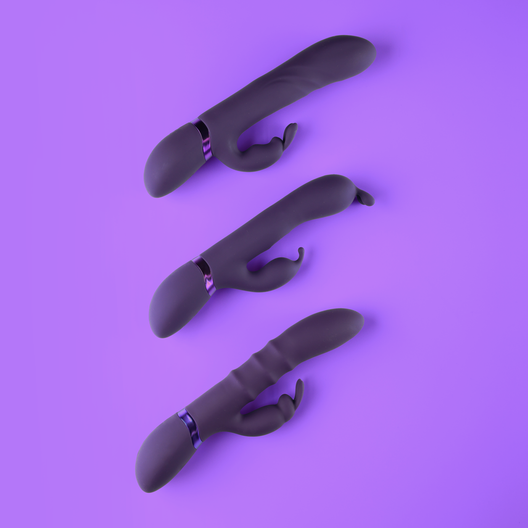 Gada – Vibrerende Bunny Ear G-Spot Rabbit met Pulse Wave Shaft