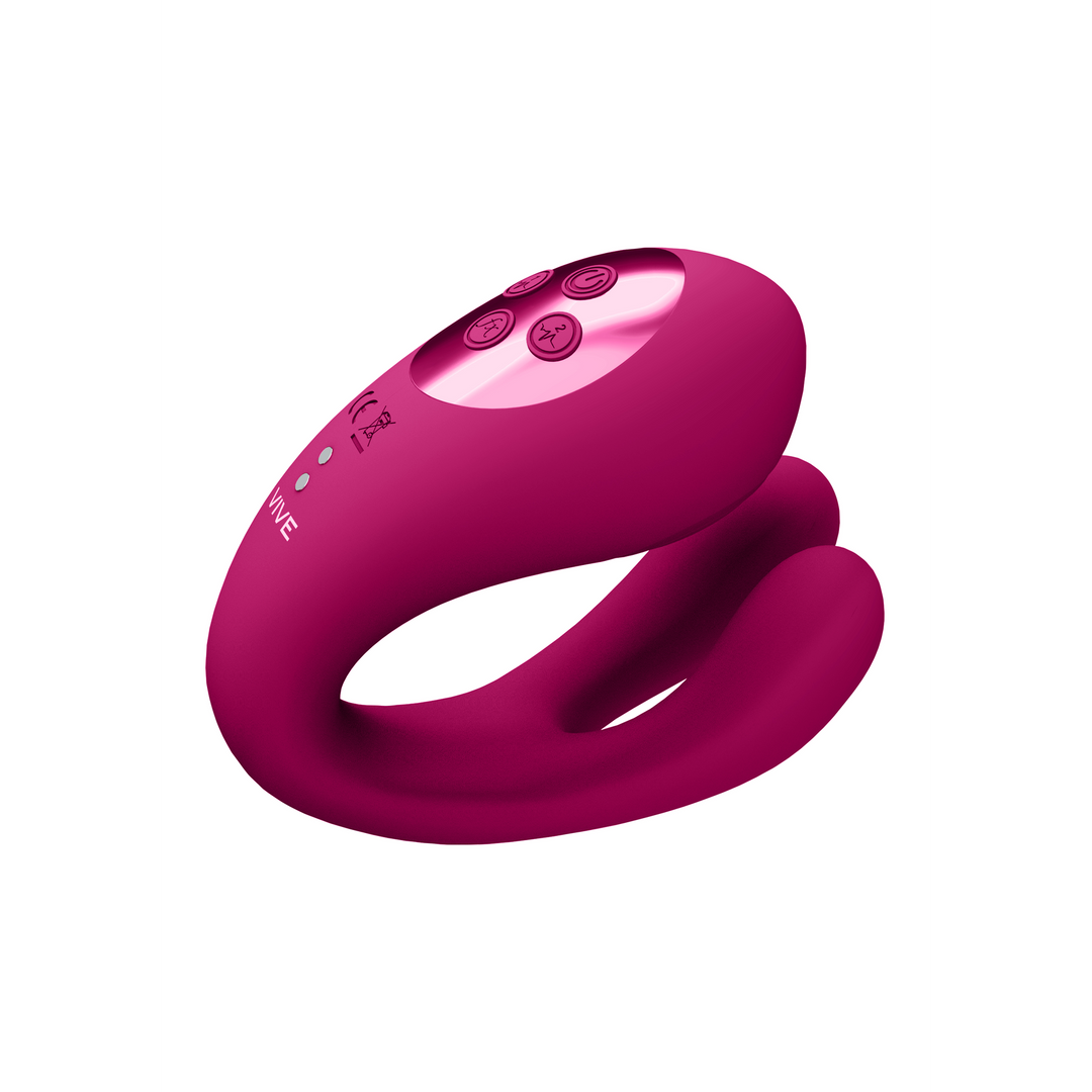 Yoko – Triple Action Vibrator Dual Prongs met Clitorale Pulsatiegolf