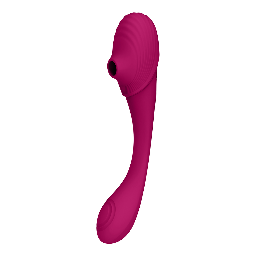 Mirai – Dubbelzijdige Pulse Wave  Air Wave Buigbare Vibrator