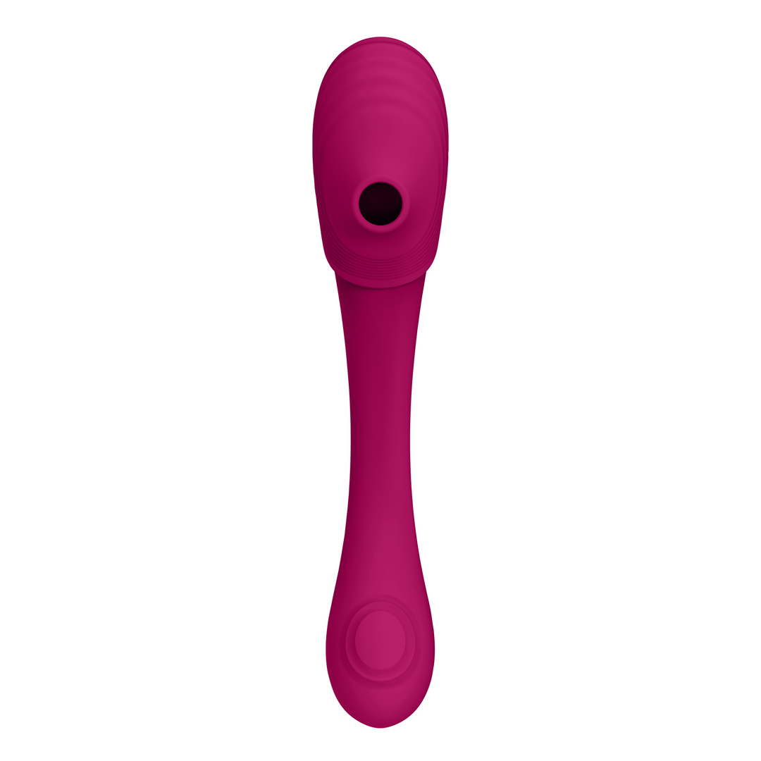 Mirai – Dubbelzijdige Pulse Wave  Air Wave Buigbare Vibrator