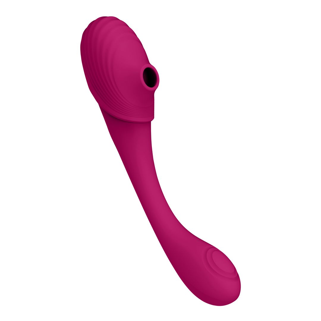 Mirai – Dubbelzijdige Pulse Wave  Air Wave Buigbare Vibrator