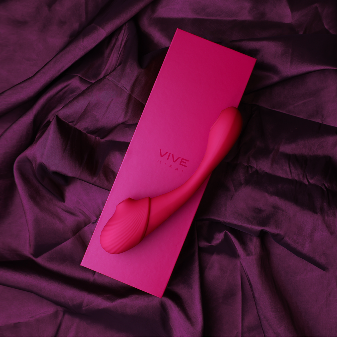 Mirai – Dubbelzijdige Pulse Wave  Air Wave Buigbare Vibrator