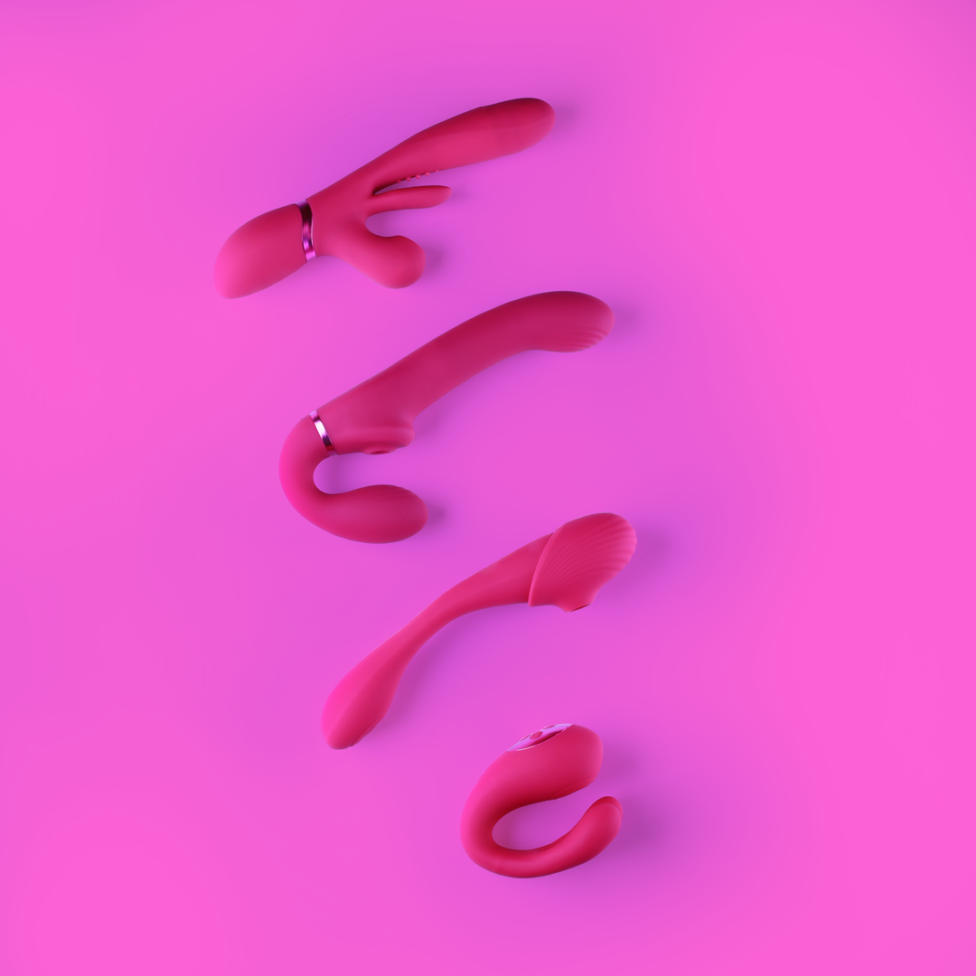 Mirai – Dubbelzijdige Pulse Wave  Air Wave Buigbare Vibrator