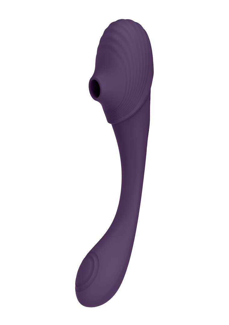 Mirai – Dubbelzijdige Pulse Wave Air Wave Buigbare Vibrator