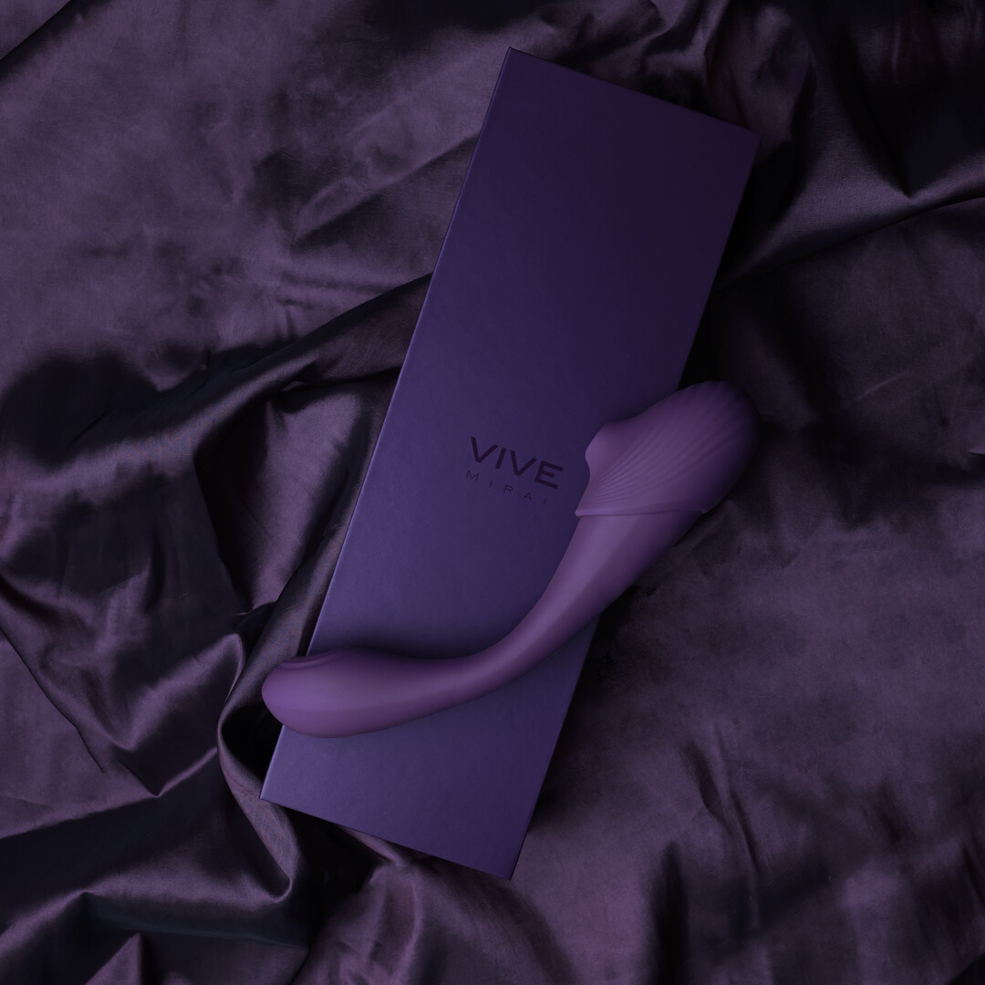 Mirai – Dubbelzijdige Pulse Wave Air Wave Buigbare Vibrator