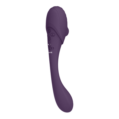 Mirai - Dubbelzijdige Pulse Wave  Air Wave Buigbare Vibrator